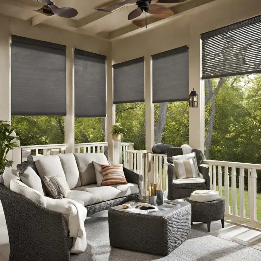 exterior roller shades